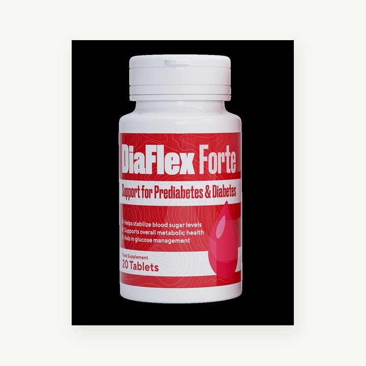 DiaFlex Forte — suplement diety w tabletkach, chrom, cynamon cejloński, gorzki melon, banaba