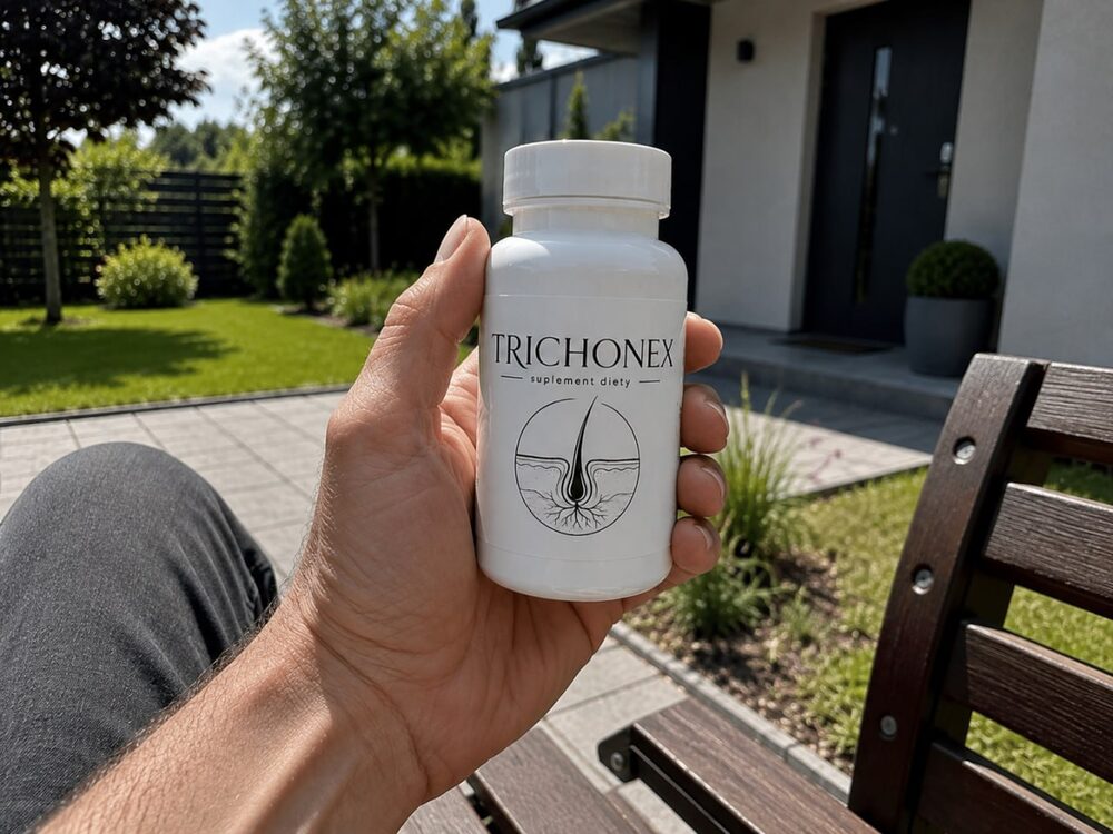 Trichonex — wizualizacja opakowania z materiałów producenta