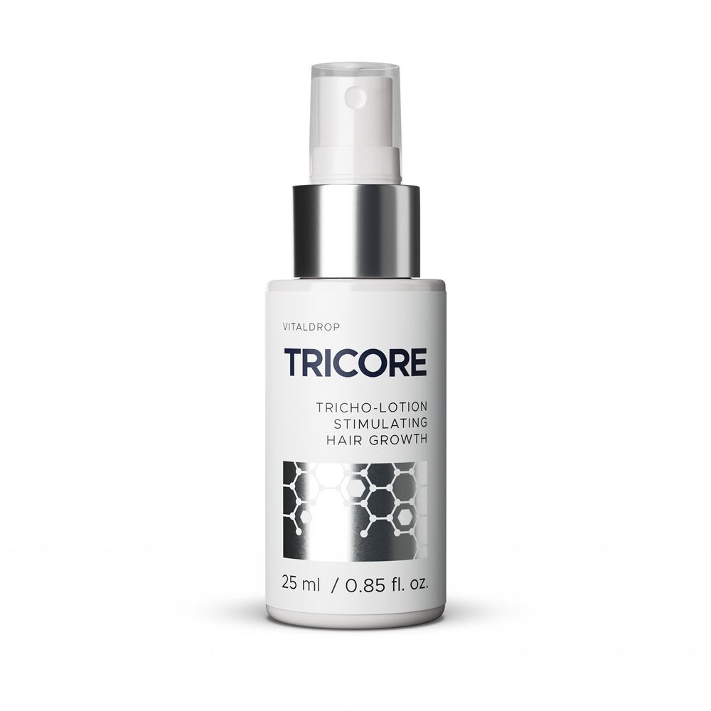 Tricore — wizualizacja butelki z materiałów producenta